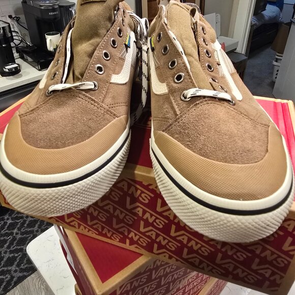 Vans MTE Old Skool Waterproof Insulated Sneakers Shoes Brown VN000DAZB7G US 12 - Picture 4 of 11